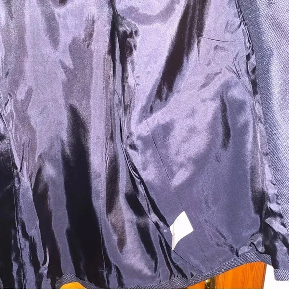 LAND’S END WOOL BLEND blazer Size 10 R - Picture 6 of 7